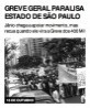 Greve geral paralisa estado de São Paulo