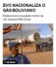 Evo nacionaliza o gás boliviano