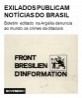 Exilados publicam notícias do Brasil