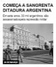 Começa a sangrenta ditadura argentina