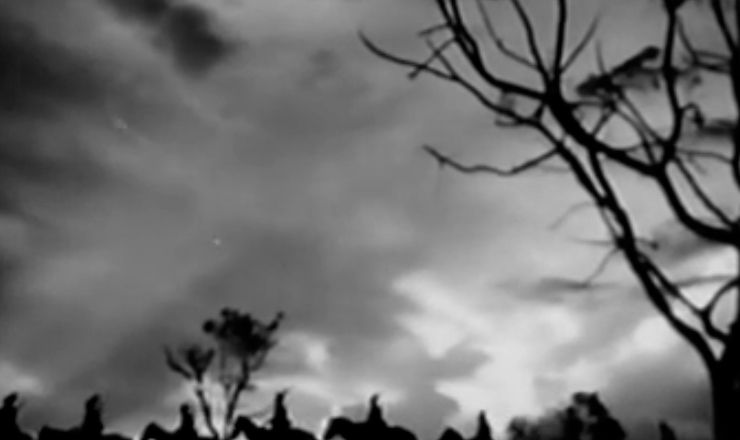  Trecho do filme &ldquo;O Cangaceiro&rdquo; (1953), de Lima Barreto, mostra um p&ocirc;r do sol ao som da can&ccedil;&atilde;o &ldquo;Mulher Rendeira&rdquo;, interpretada pelos Dem&ocirc;nios da Garoa