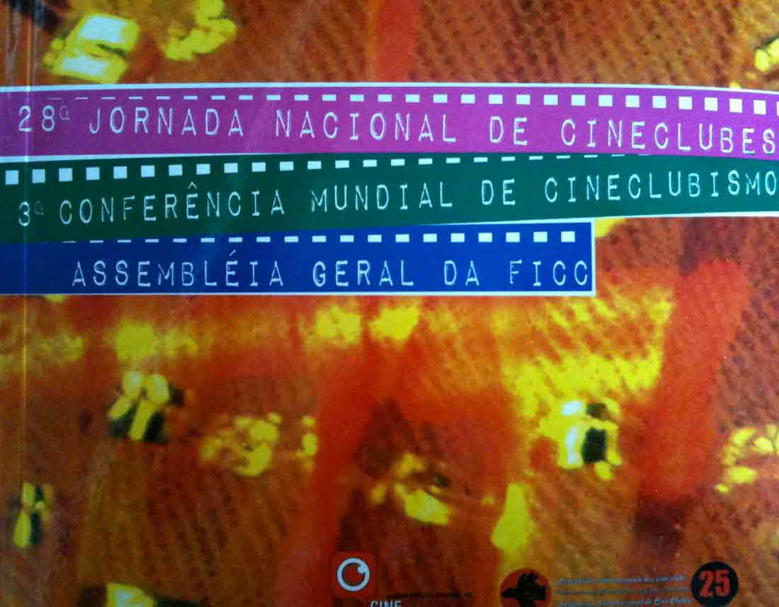  Cartaz da 28&ordf;&nbsp;Jornada Brasileira de Cineclubes.