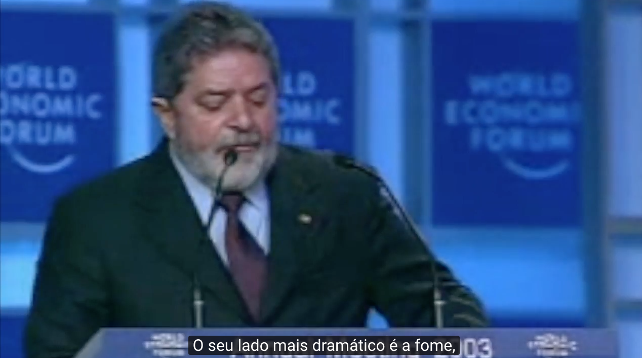   Rec&eacute;m-eleito,  Lula fala sobre a import&acirc;ncia do F&oacute;rum Social Mundial