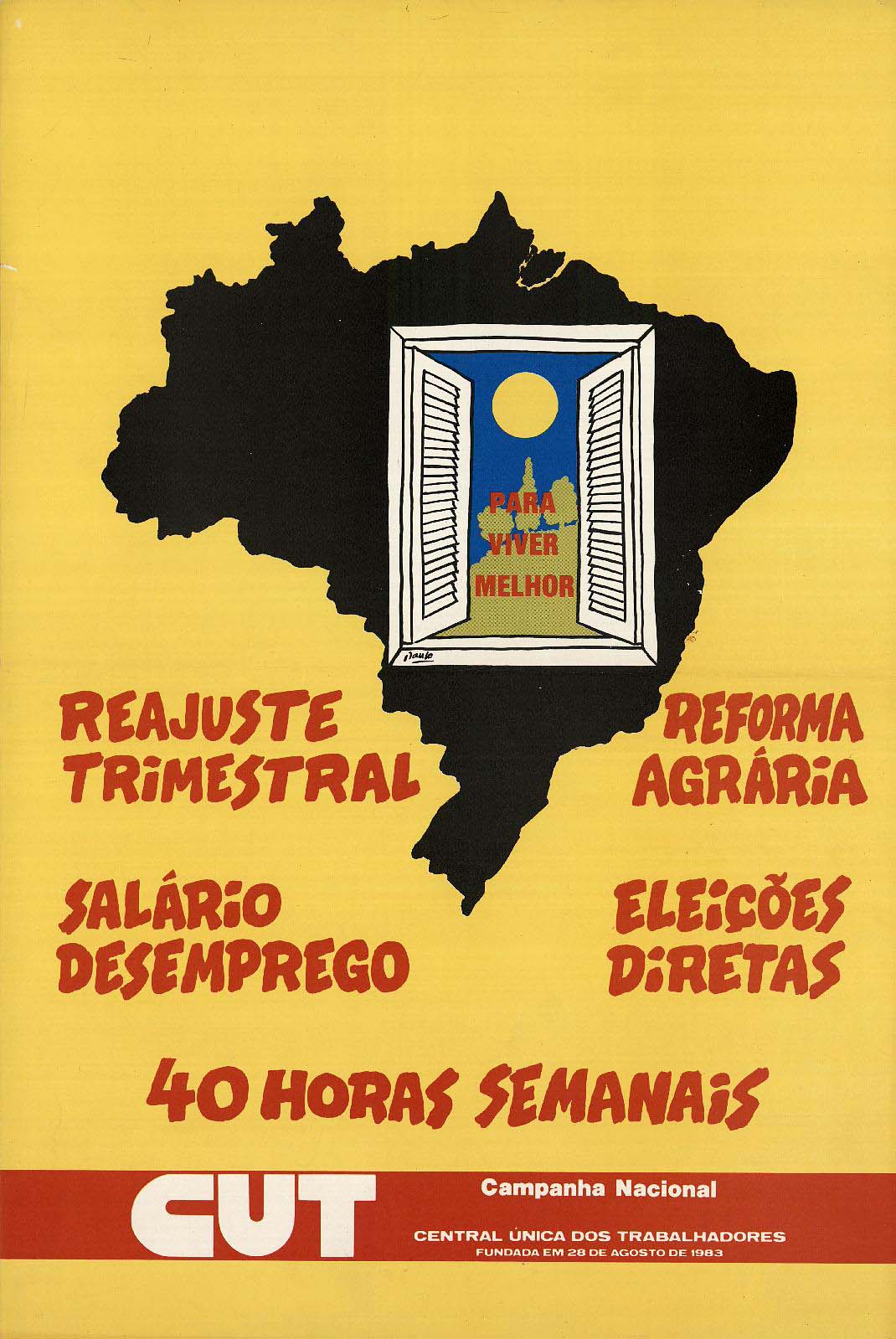  Cartaz da Campanha Nacional de Luta