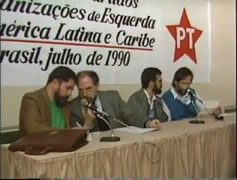  Primeiro encontro do Foro de S&atilde;o Paulo, em 1990