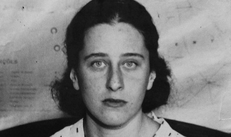  <strong> Olga Benário </strong> à época de sua prisão, março de 1936
