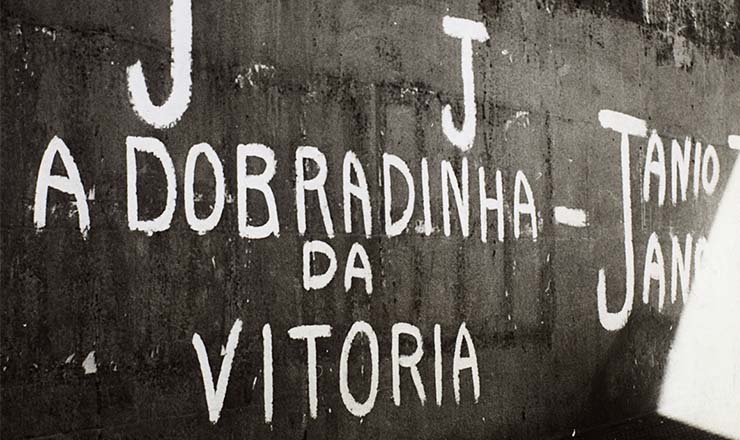  <strong> A improvável chapa Jânio-Jango toma </strong> os muros da cidade de São Paulo, em 1960