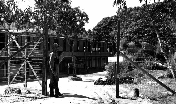 <strong> Campo de confinamento</strong> de alemães e italianos no interior do Rio de Janeiro, 1942