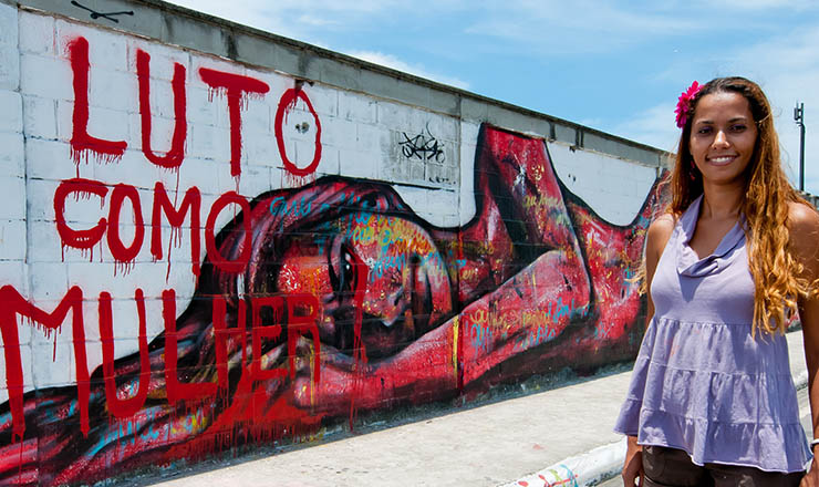  <strong>  Anarkia Boladona: </strong> o muro como tela, a rua como galeria, o feminismo como tema