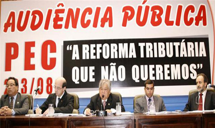  <strong> Audiência pública na Assembleia Legislativa de Mato Grosso: </strong> contra os principais pontos da reforma tributária      