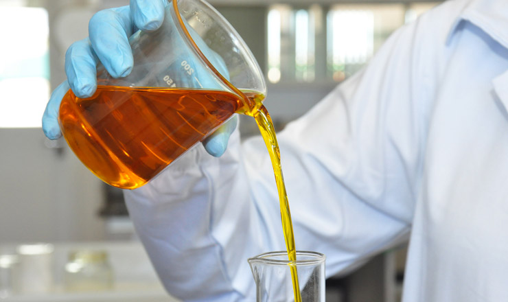  <strong> O óleo extraído da soja</strong> é um dos principais componentes do biodiesel
