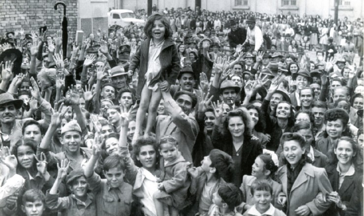  <strong> Grevistas</strong> do setor têxtil, São Paulo, 1946