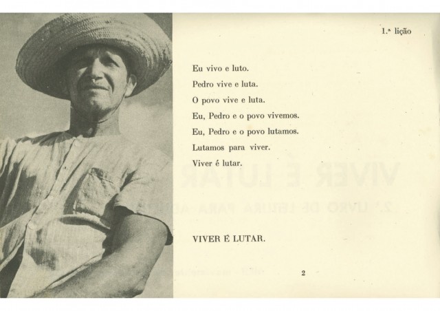   Cartilha "Viver é Lutar"  publicada em 1963