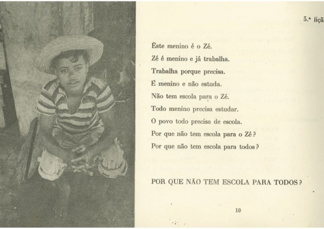   Cartilha "Viver é Lutar"  publicada em 1963