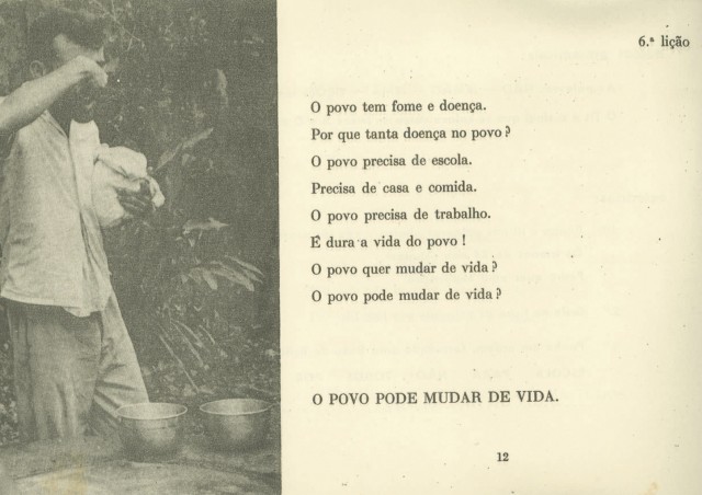   Cartilha "Viver é Lutar"  publicada em 1963