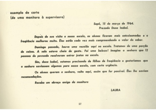   Cartilha "Viver é Lutar"  publicada em 1963