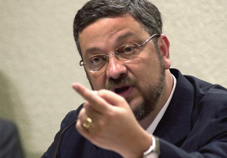  <strong> O ex-ministro Antonio Palocci: </strong> demitido após denúncias