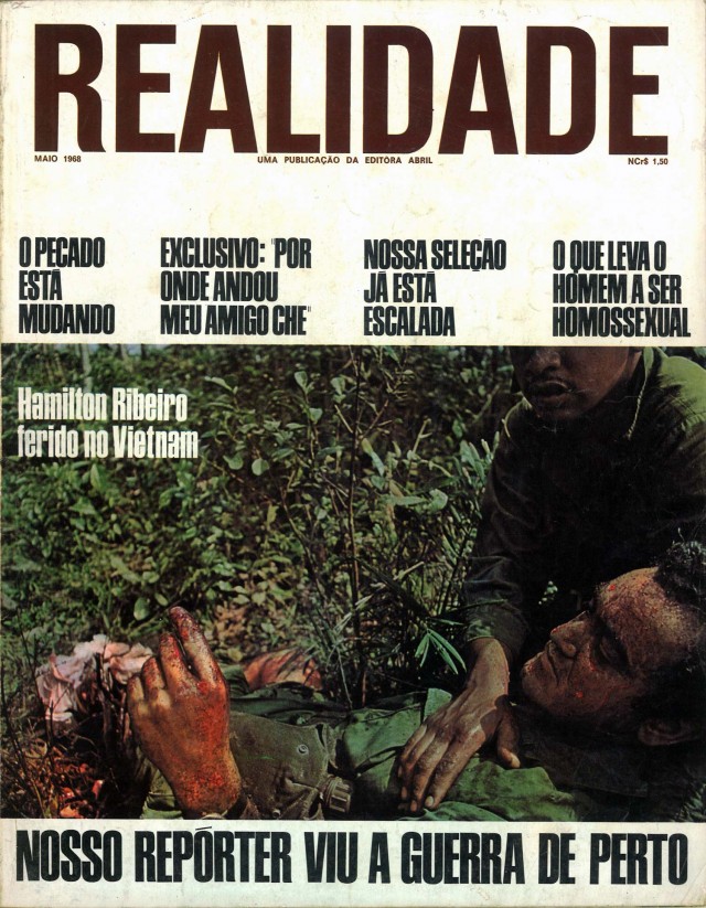  Reportagem hist&oacute;rica de Jos&eacute; Hamilton Ribeiro, rep&oacute;rter brasileiro da revista &quot;Realidade&quot; que perdeu uma perna ao pisar em mina durante a cobertura da guerra do Vietn&atilde;