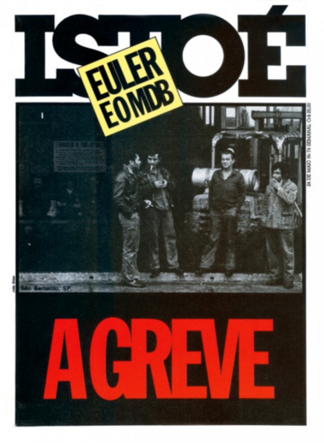  Capa da revista &quot;Isto&Eacute;&quot;&nbsp;destaca a greve que paralisou empresas da regi&atilde;o do ABC