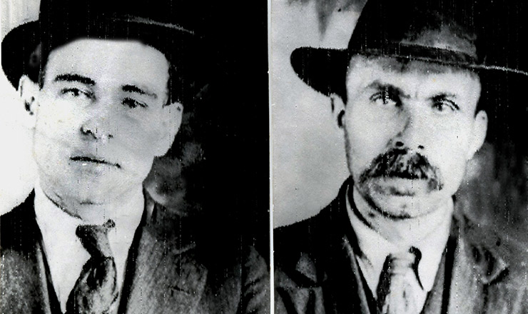  <strong> Nicola Sacco e Bartolomeo Vanzetti, </strong> operários anarquistas executados em 1927