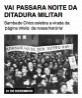 Vai passar a noite da ditadura militar