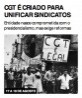 CGT é criado para unificar sindicatos