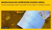 Madrugada de horror em Vigário Geral