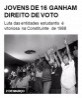 Jovens de 16 ganham direito de votar