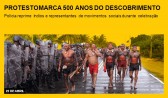 Protesto marca 500 anos do Descobrimento